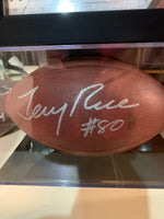 Jerry Rice Autographed Football